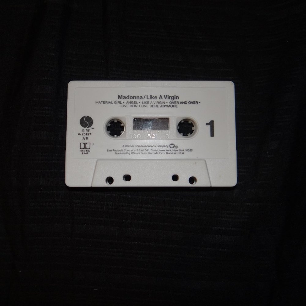 Madonna - Like A Virgin Cassette Tape